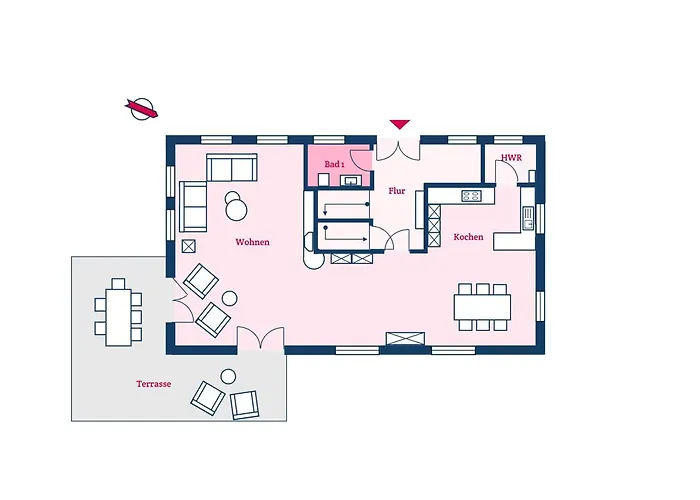 Vakantiehuis Kertelheinallee 4a